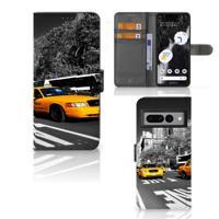 Google Pixel 7 Pro | Flip Cover | New York Taxi Google Pixel 7 Pro | Flip Cover | New York Taxi