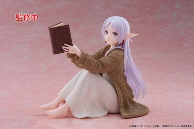 Frieren: Beyond Journey's End PVC Statue Desktop Cute Figure Frieren Roomwear Ver. 13 cm - Damaged packaging