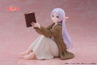 Frieren: Beyond Journey's End PVC Statue Desktop Cute Figure Frieren Roomwear Ver. 13 cm - Damaged packaging