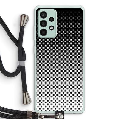Musketon Halftone: Samsung Galaxy A52s 5G Transparant Hoesje met koord