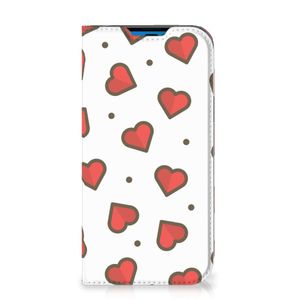 iPhone 14 Pro Hoesje met Magneet Hearts