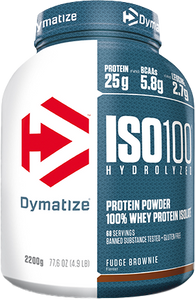 Dymatize ISO 100 Hydrolized Fudge Brownie (2200 gr)
