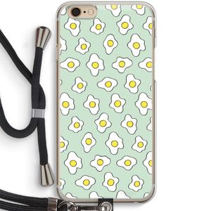 Spiegeleitjes: iPhone 6 / 6S Transparant Hoesje met koord