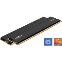 Crucial 32 gb ddr4-3200 (2x 16 gb) dual-kit werkgeheugen (zwart, cp2k16g4dfra32a, pro, xmp 2.0 )