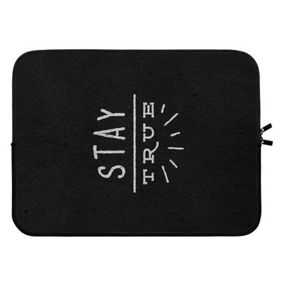 Stay true: Laptop sleeve 15 inch Stay true: Laptop sleeve 15 inch
