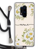 Daisies: OnePlus 8 Pro Transparant Hoesje met koord