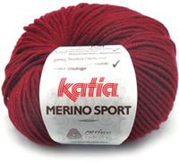 Katia Merino Sport 022 Donker bordeaux rood - thumbnail