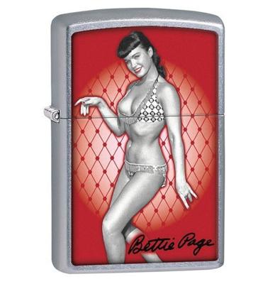 Zippo Lighter - Bettie Page Lace