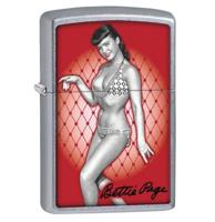 Zippo Lighter - Bettie Page Lace