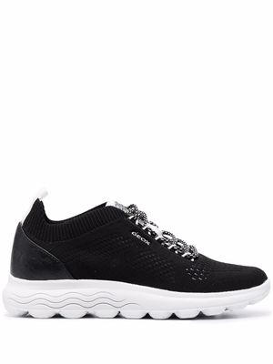 Geox baskets Spherica en maille - Noir