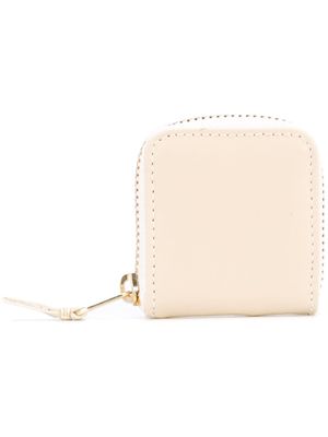 Comme Des Garçons Wallet porte-monnaie à fermeture zippée - Tons neutres