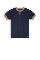 NoNo Meisjes t-shirt - Kayla - Navy blauw