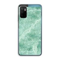 Groen marmer: Xiaomi Poco M3 Pro 5G Transparant Hoesje