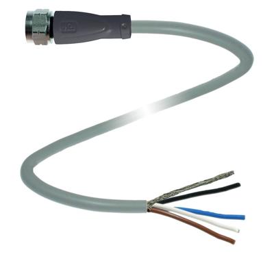 Pepperl+Fuchs 70121278 Sensor/actuator connector, geassembleerd Aantal polen (sensoren): 4 25 m 1 stuk(s)