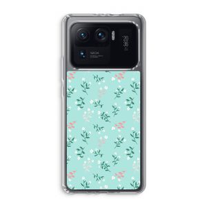 Small white flowers: Xiaomi Mi 11 Ultra Transparant Hoesje