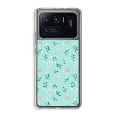 Small white flowers: Xiaomi Mi 11 Ultra Transparant Hoesje
