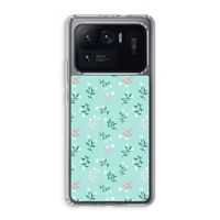 Small white flowers: Xiaomi Mi 11 Ultra Transparant Hoesje