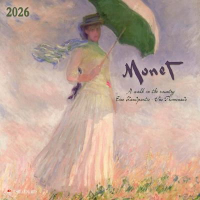 Monet A Walk in the Country Kalender 2026