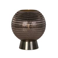 Searchlight TafellampjeMila bruin glas - 67008AB