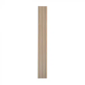 I-Wood Akoestisch paneel - Medio+ - Licht
- 
- Kleur: Doorzichtig  
- Afmeting: 30 cm x 240 cm, 278 cm x