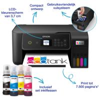 Epson EcoTank ET-2870 A4 multifunctionele Wi-Fi-printer met inkttank, inclusief tot 3 jaar inkt - thumbnail