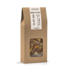 Ananas &amp; Kokos - Rooibos thee 100 gram - Café du Jour losse thee