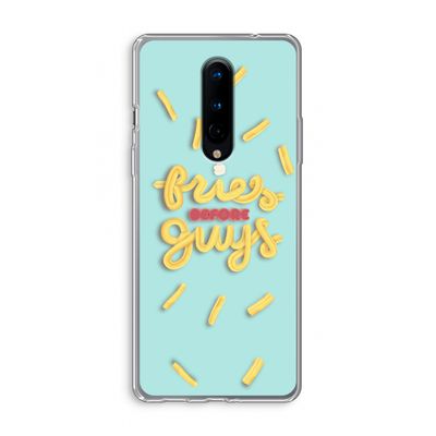 Always fries: OnePlus 8 Transparant Hoesje