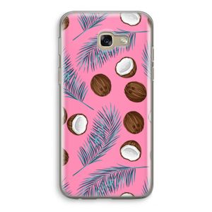 Kokosnoot roze: Samsung Galaxy A5 (2017) Transparant Hoesje