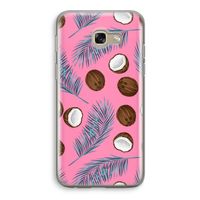 Kokosnoot roze: Samsung Galaxy A5 (2017) Transparant Hoesje