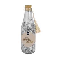 100% Leuk - Momenten fles - Bedankt harde werker