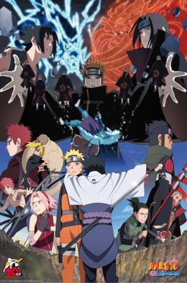Poster Naruto Shippuden - Rivals 61x91,5cm