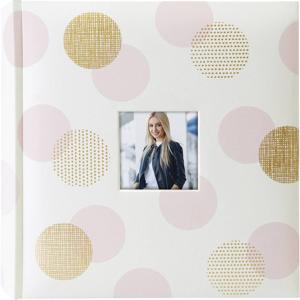 ZEP Zubehör Digitalkameras NZ2420G Fotoalbum (b x h) 24 cm x 24 cm Pink, Goud 20 bladzijden