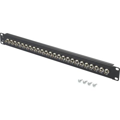 Renkforce 24 poorten BNC-patchpaneel 483 mm (19) 1 HE Ingericht