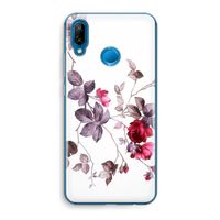 Mooie bloemen: Huawei P20 Lite Transparant Hoesje