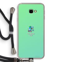 Win98: Samsung Galaxy J4 Plus Transparant Hoesje met koord