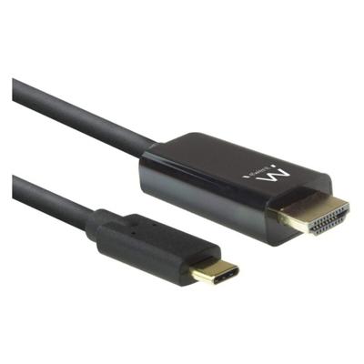 Adapter USB-C naar HDMI Ewent EW9824 Zwart 2 m