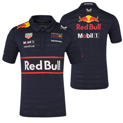 Red Bull Racing Polo - S - Heren - Team Polo 2025 - Max Verstappen