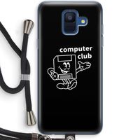 Floppyhead: Samsung Galaxy A6 (2018) Transparant Hoesje met koord