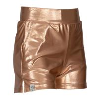 Short Amalia shiny peach