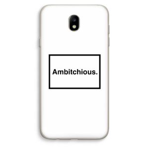 Ambitchious: Samsung Galaxy J7 (2017) Transparant Hoesje
