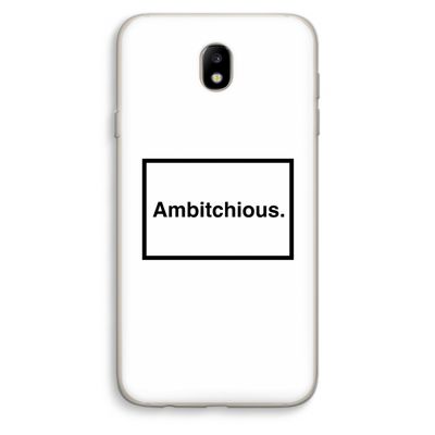 Ambitchious: Samsung Galaxy J7 (2017) Transparant Hoesje