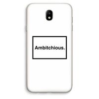 Ambitchious: Samsung Galaxy J7 (2017) Transparant Hoesje