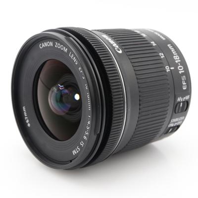 Canon EF-S 10-18mm F/4.5-5.6 IS STM occasion