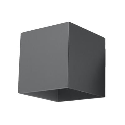 Wandlamp QUAD 1 antraciet