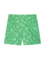 Off-White Kids short à imprimé bandana - Vert