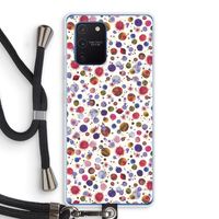 Planets Space: Samsung Galaxy Note 10 Lite Transparant Hoesje met koord