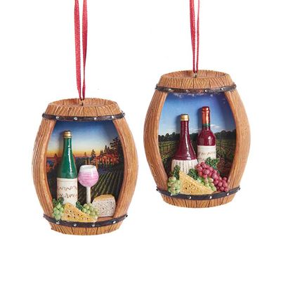 Ornament Wine kunststof h8 cm - Kurt s adler