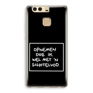 Schotelvod: Huawei P9 Transparant Hoesje