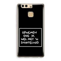 Schotelvod: Huawei P9 Transparant Hoesje