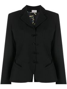 Alaïa Pre-Owned tailleur-jupe à revers crantés - Noir